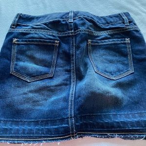Denim skirt